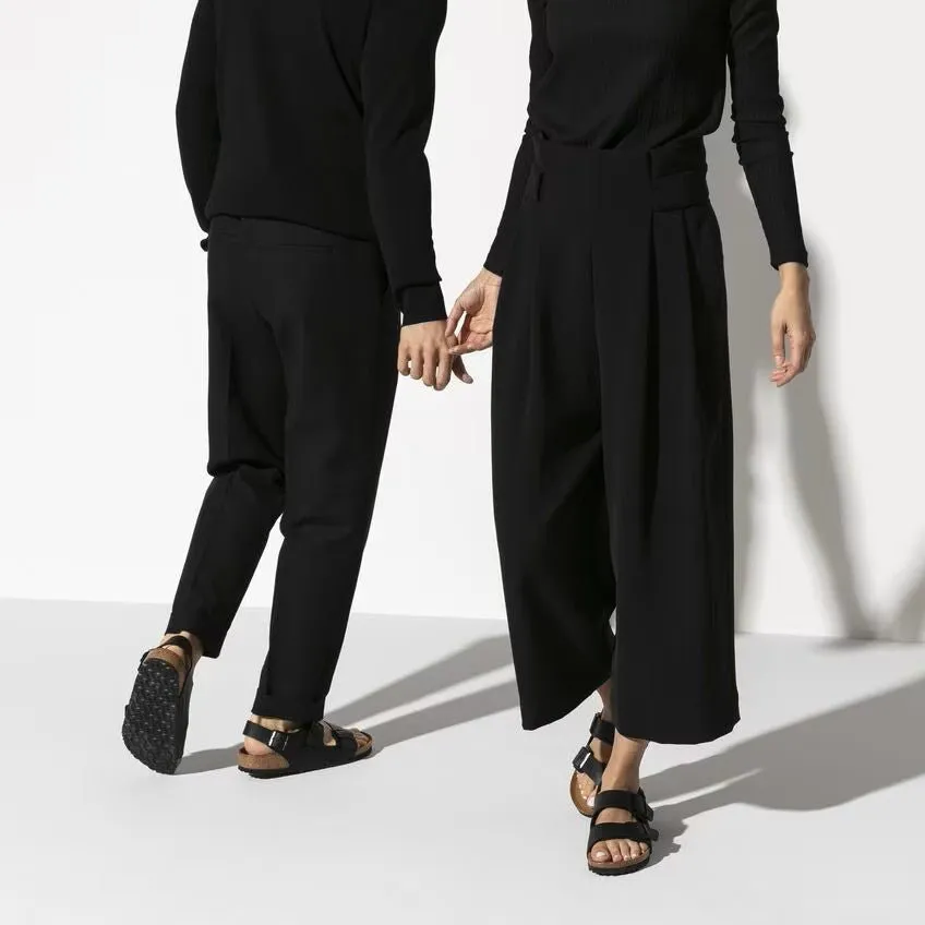Birkenstock Milano Sandals -  Black Birko-Flor | Comfortable Cork Footbed