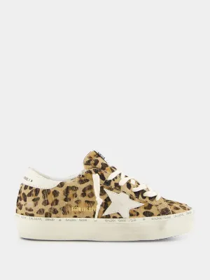 Brown Leopard Print Hi Star Sneakers