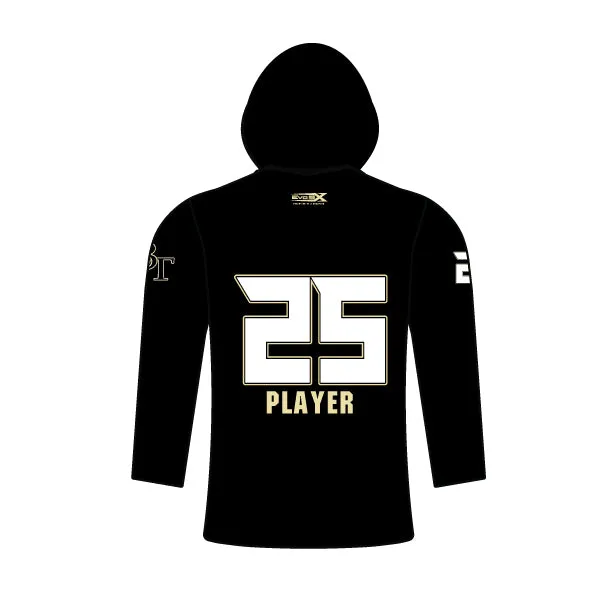 BURLINGTON FALCONS Football Sublimated Long Sleeves T-Shirt Hoodie