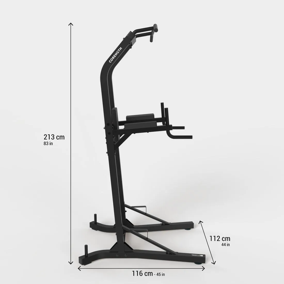 Chaise romaine de musculation - training station 900