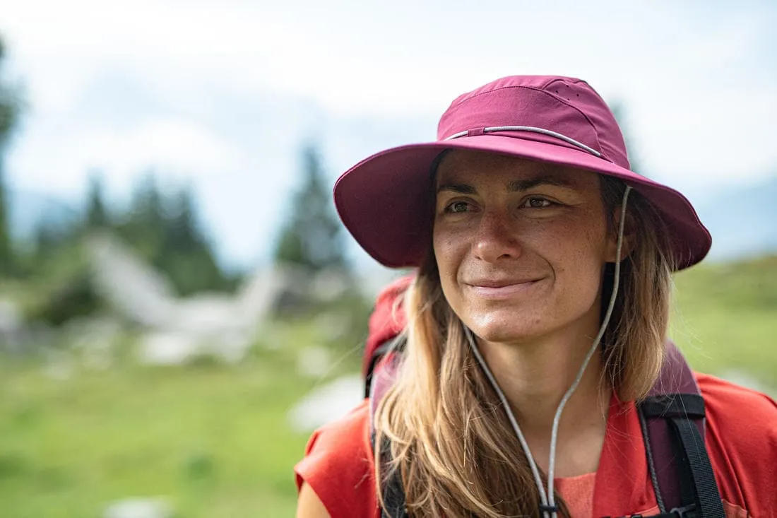 CHAPEAU TREKKING ANTI-UV FEMME - MT500