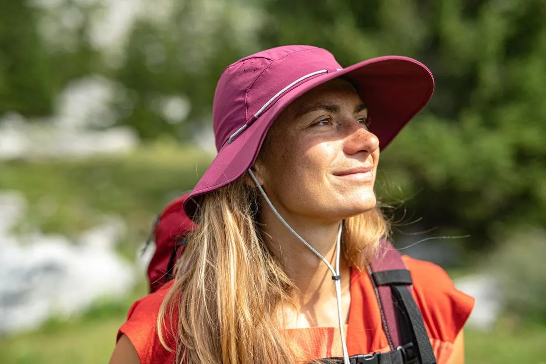 CHAPEAU TREKKING ANTI-UV FEMME - MT500