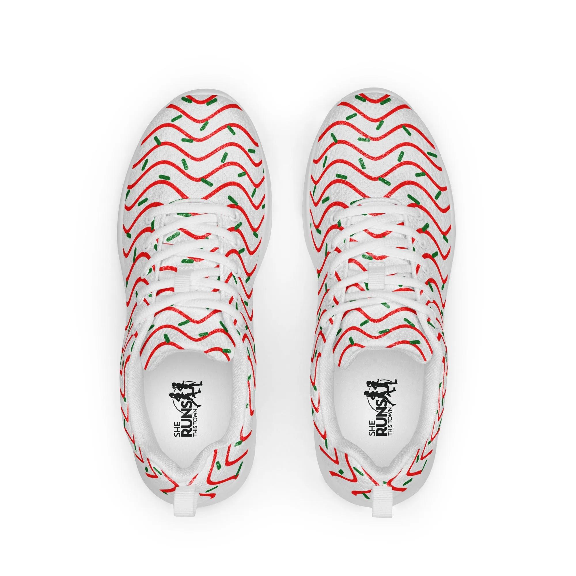 Christmas Tree Cake Women’s Athletic Shoes
