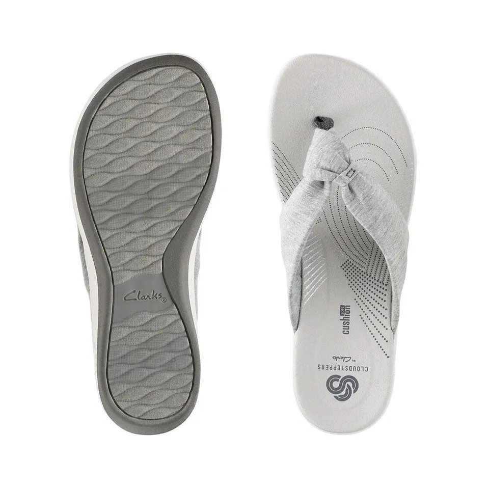 Clarks Women's Arla Glison Green Combi | Grey Fabric