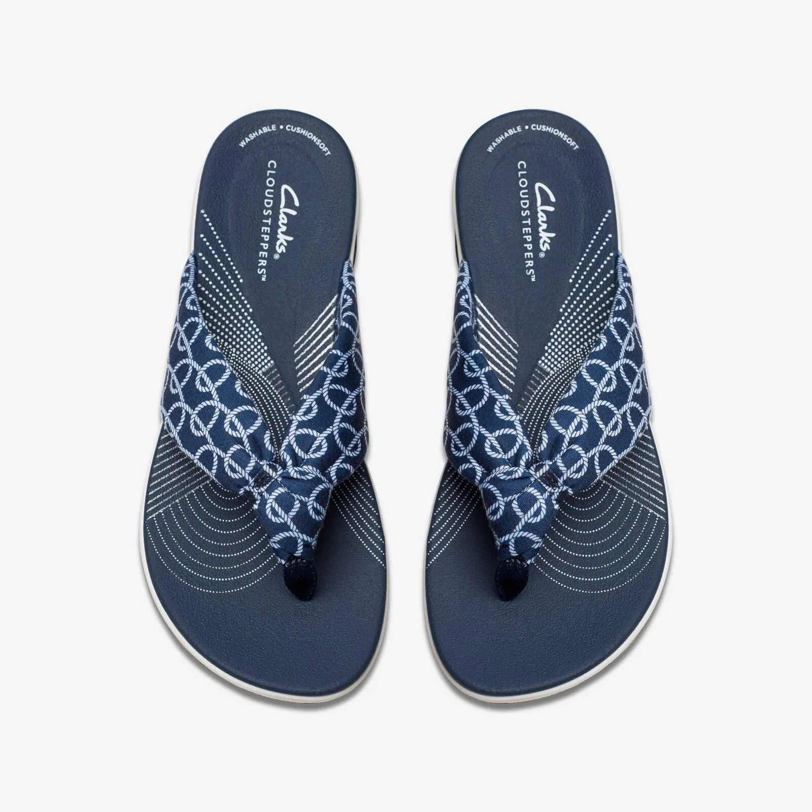 Clarks Women's Arla Glison Indigo Print