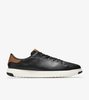 Cole Haan Men's Grandpro Tennis Sneaker Black/British Tan C23877