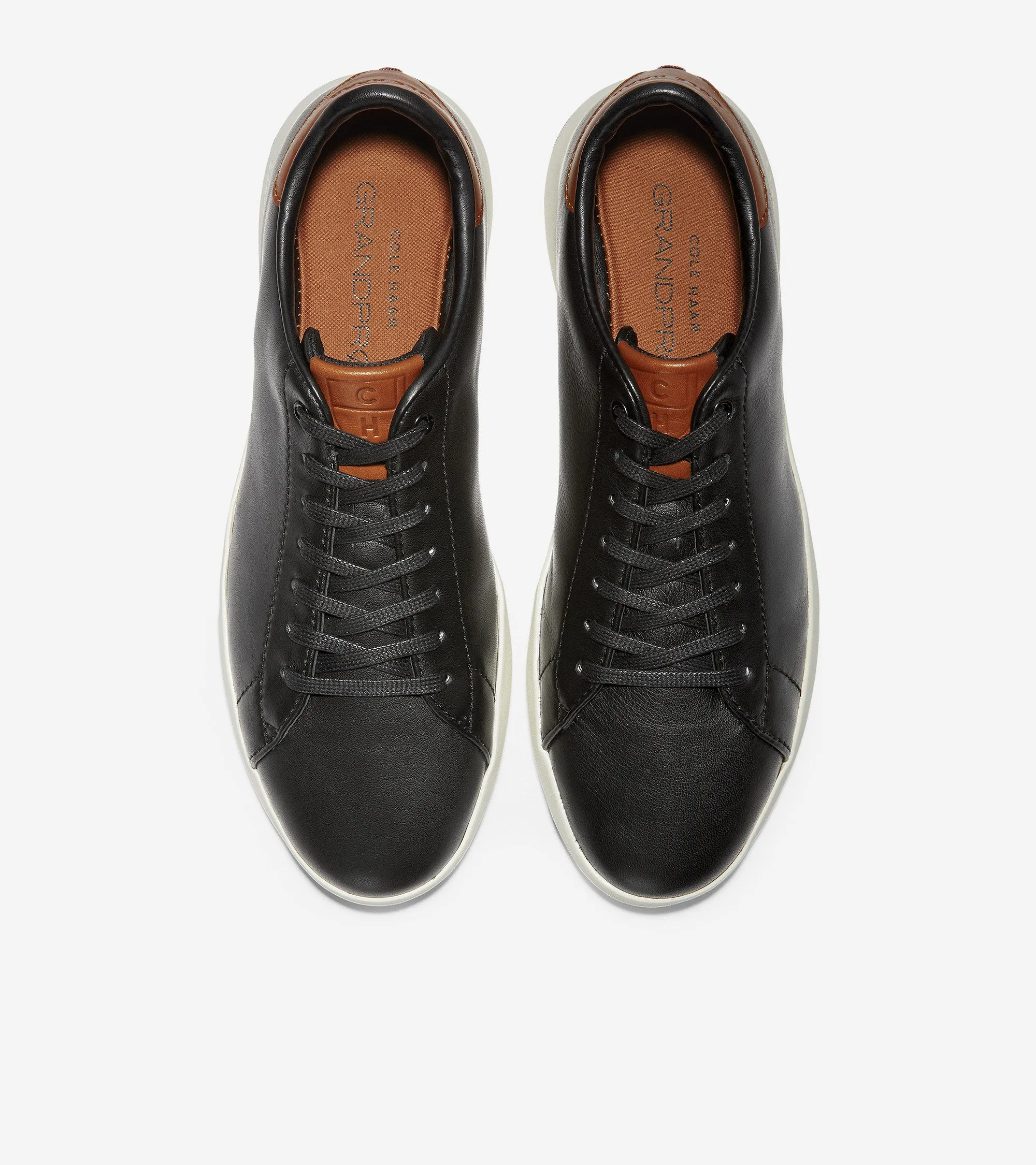 Cole Haan Men's Grandpro Tennis Sneaker Black/British Tan C23877