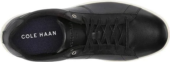 Cole Haan Men's Reagan Grand Sneaker Black Leather C32499