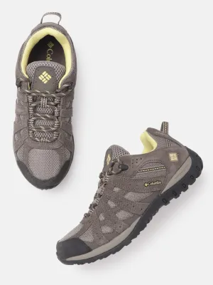 Columbia Women Brown REDMOND Water Resistant Shoes
