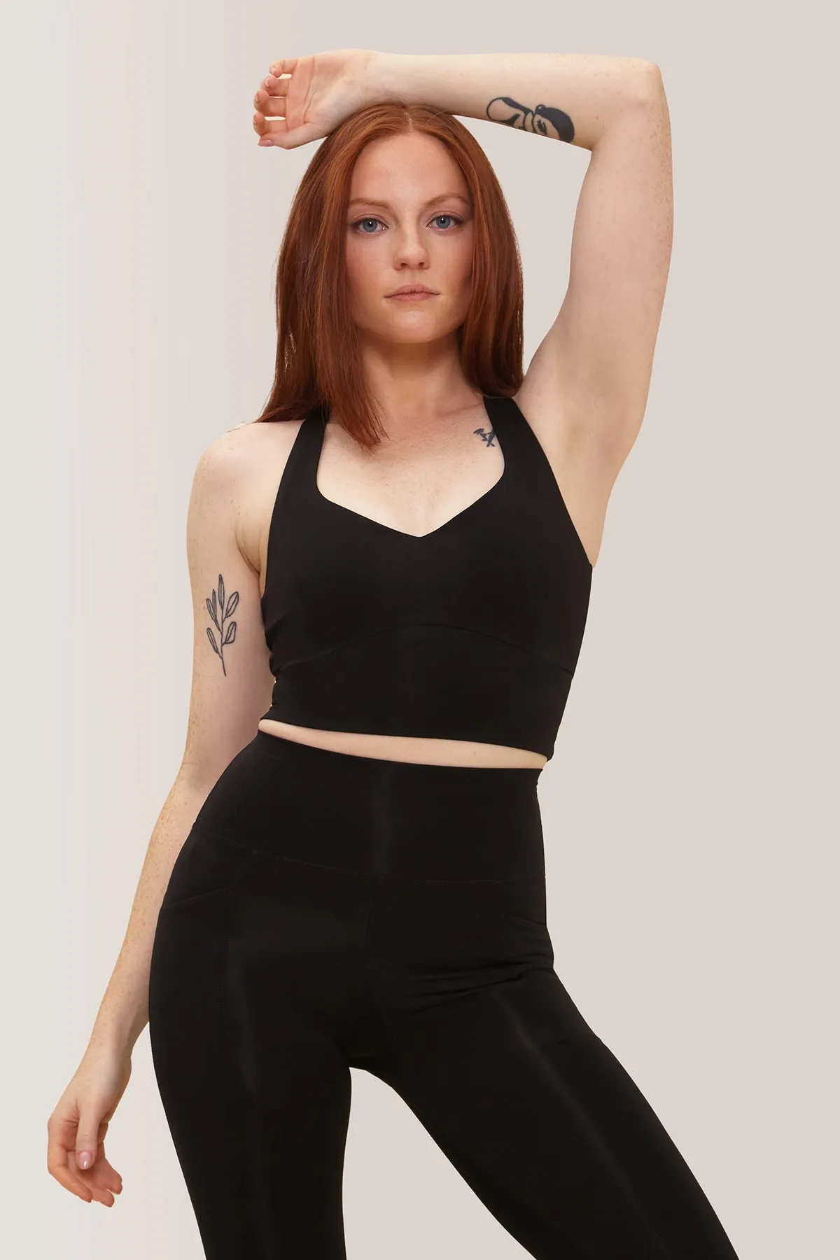 Commando Sports Bra Rose Buddha - Total Eclipse
