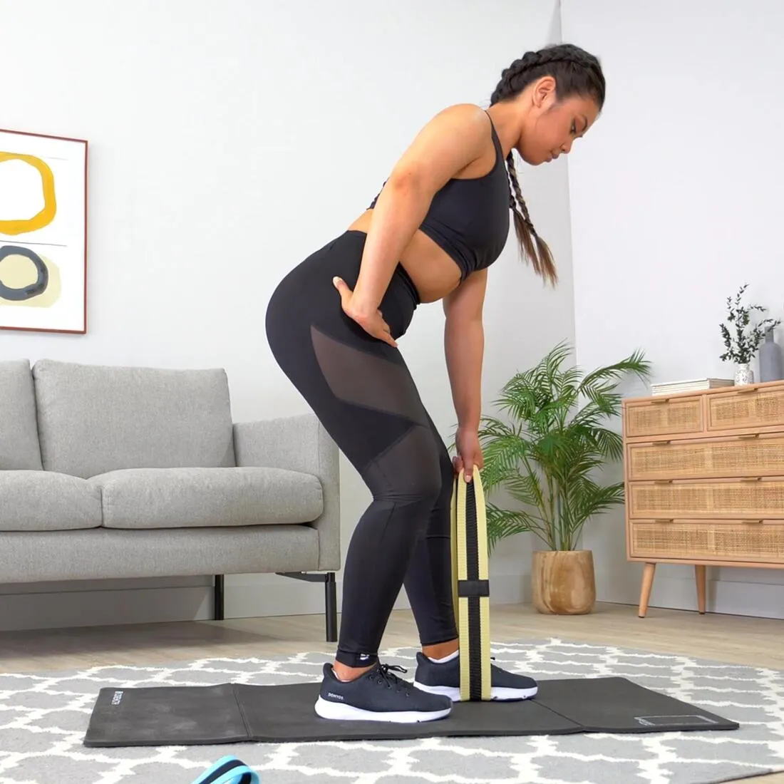Connected Weight Training Resistance Glute Band - Large 14 kg
