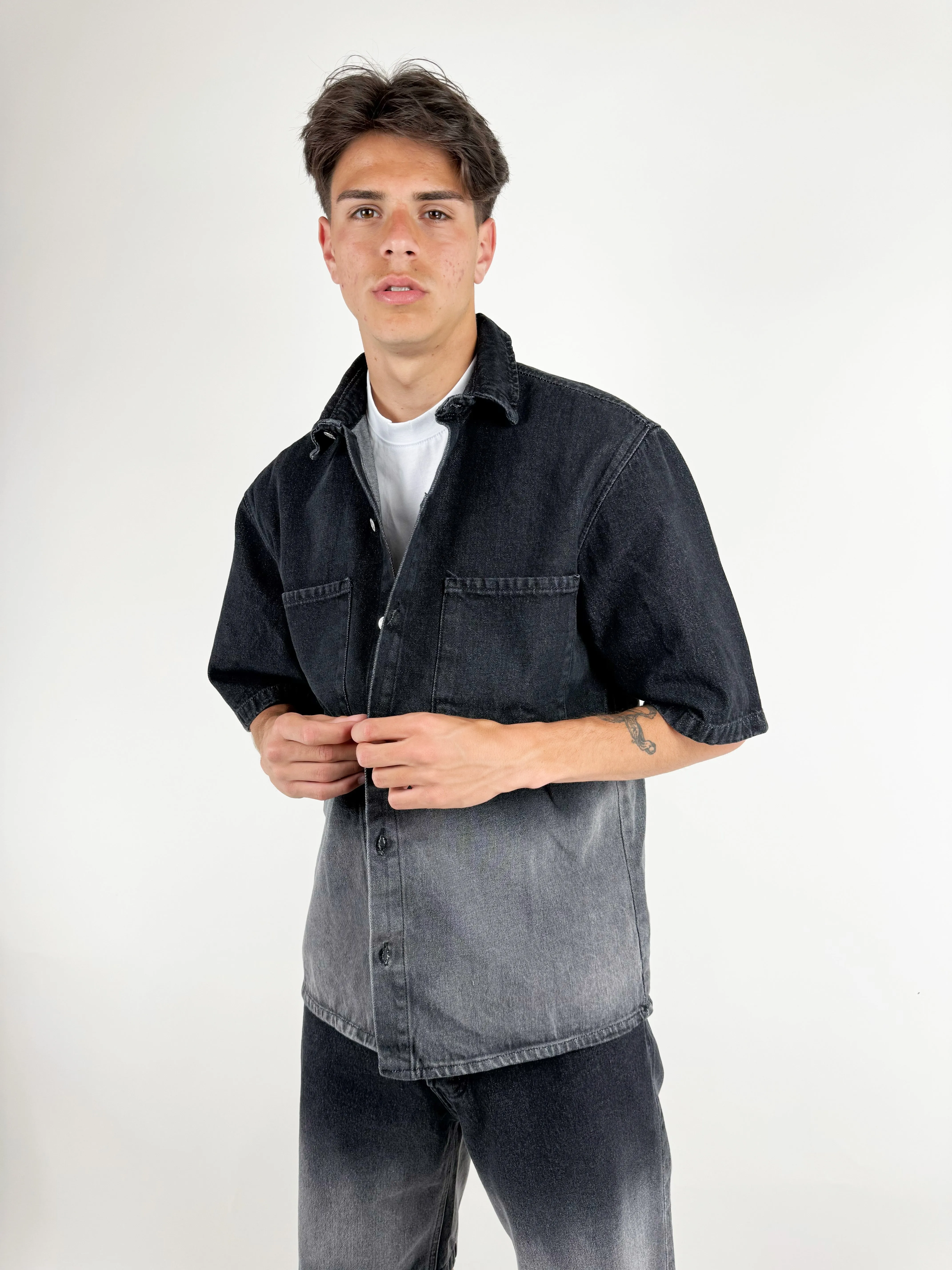 COORDINATO DENIM URBAN BLACK