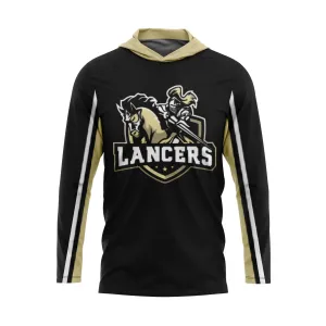 CREEK LANCERS FOOTBALL Sublimated T-Shirt Hoodie
