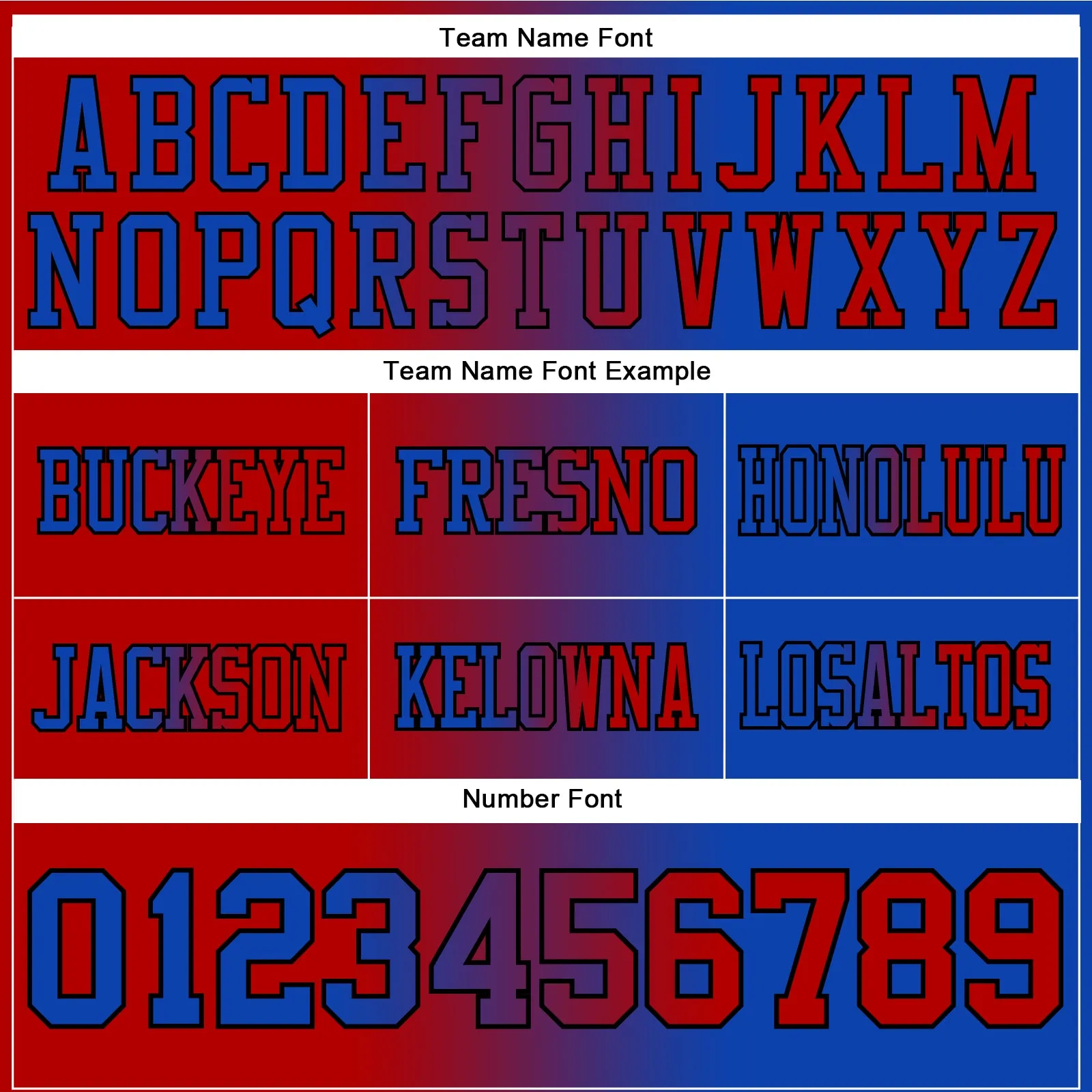 Custom Thunder Blue Red-Black Mesh Authentic Gradient Fashion Football Jersey