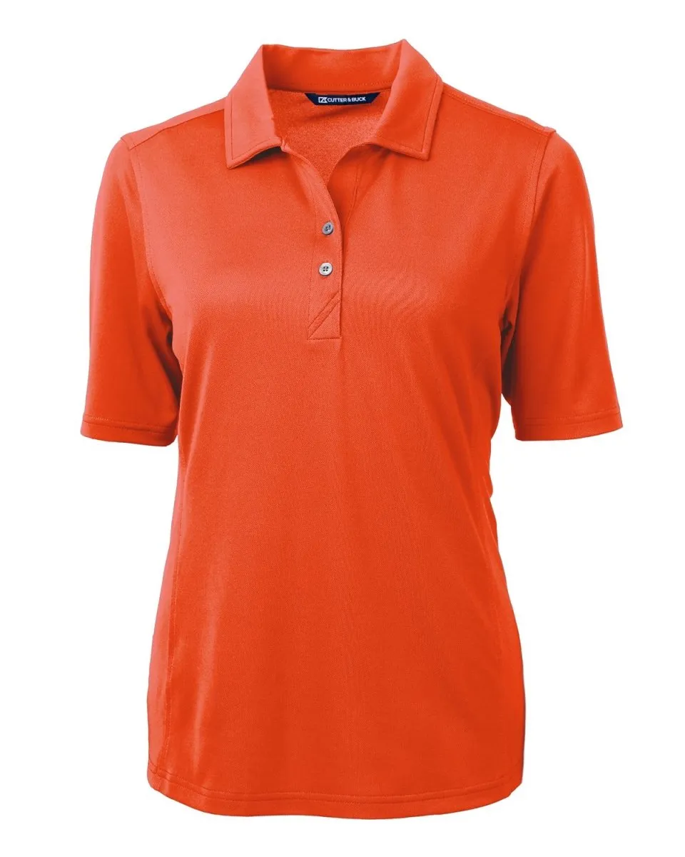 Cutter & Buck Womens Virtue Eco Pique Recycled  Polo