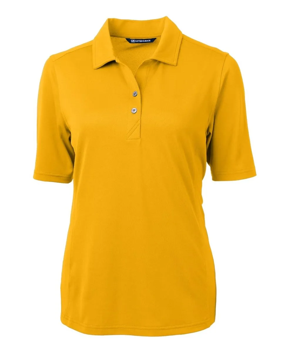 Cutter & Buck Womens Virtue Eco Pique Recycled  Polo