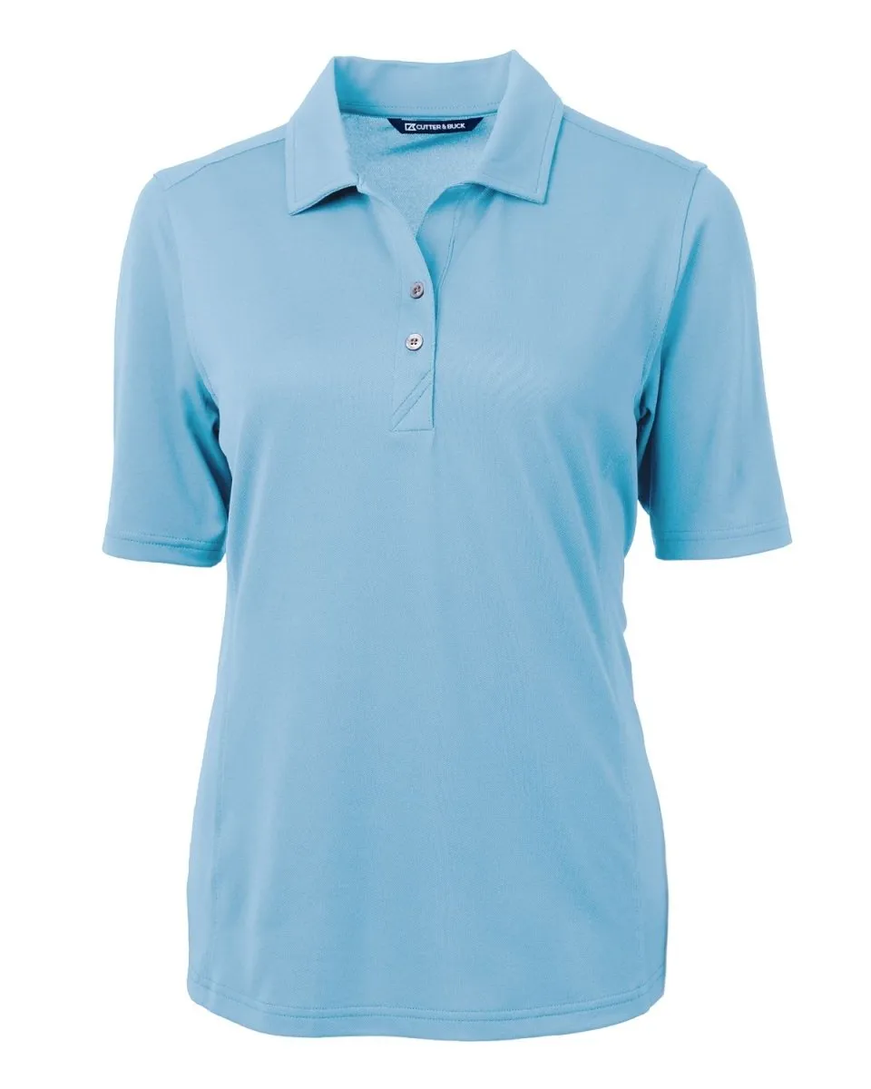 Cutter & Buck Womens Virtue Eco Pique Recycled  Polo