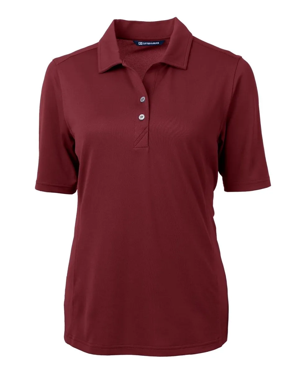 Cutter & Buck Womens Virtue Eco Pique Recycled  Polo