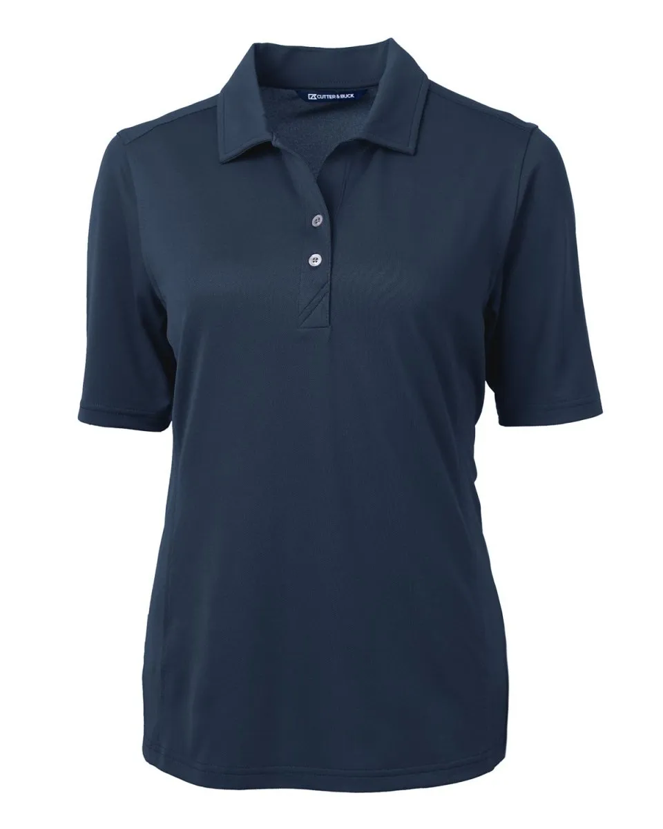 Cutter & Buck Womens Virtue Eco Pique Recycled  Polo