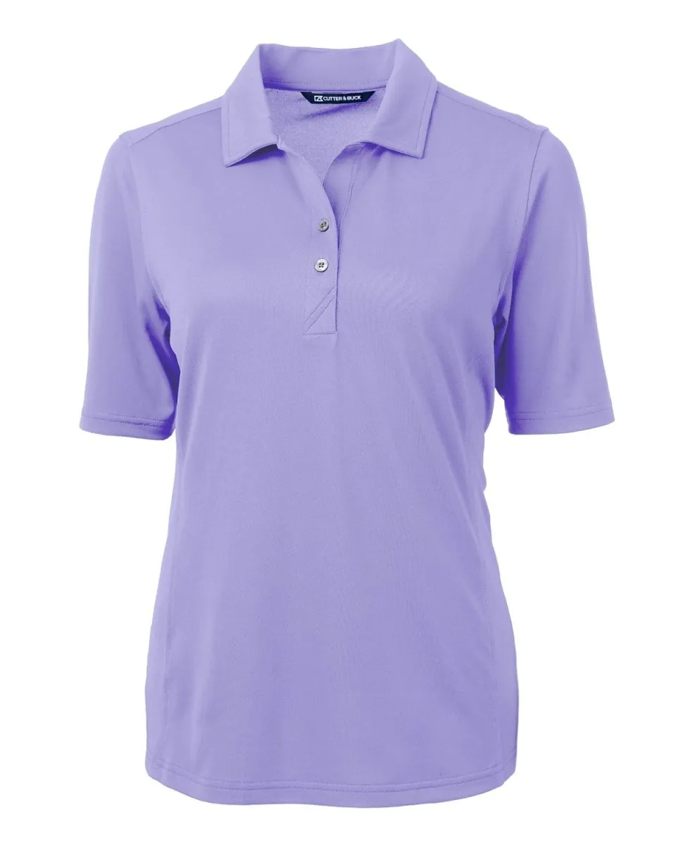 Cutter & Buck Womens Virtue Eco Pique Recycled  Polo