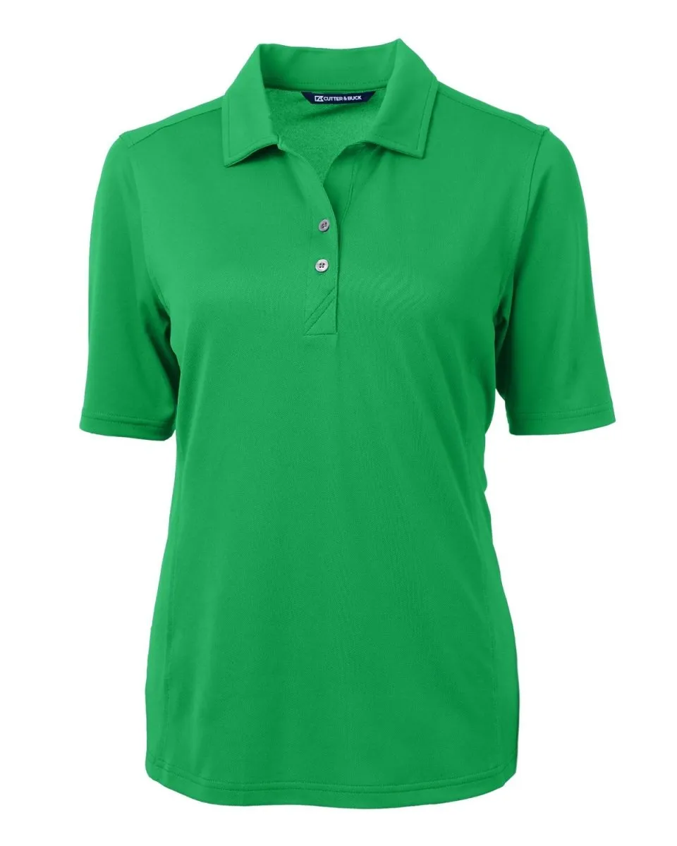 Cutter & Buck Womens Virtue Eco Pique Recycled  Polo