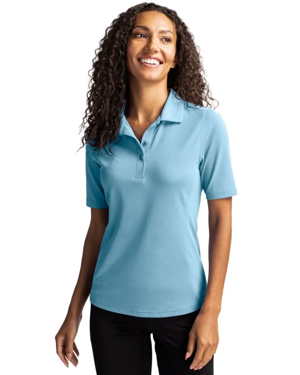 Cutter & Buck Womens Virtue Eco Pique Recycled  Polo
