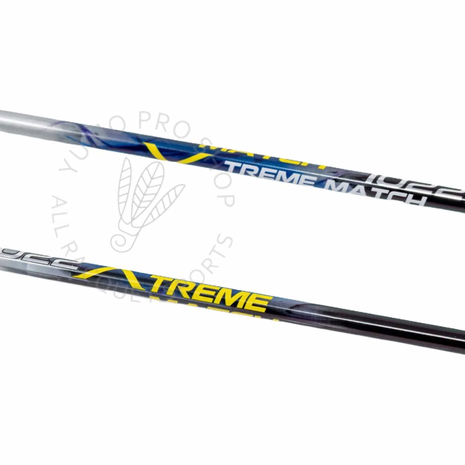 DHS 1022 Badminton Racket (Double Racket Set w. 3 Shuttlecocks) [Blue & Yellow]