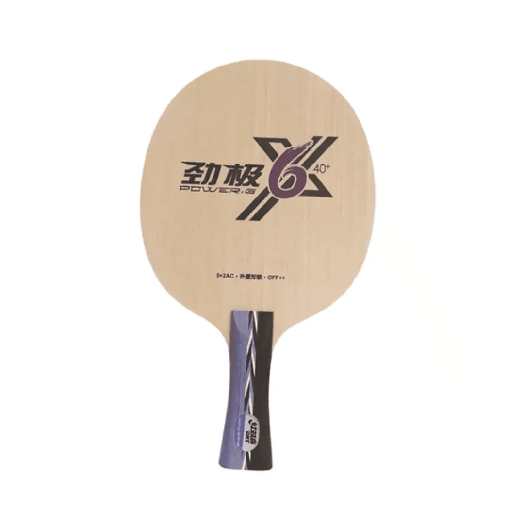 DHS Power-G 6X Shakehand (FL) Blade [PG6X]