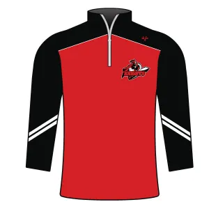DMV KNIGHTS Football Sublimated Quarter Zip Jacket