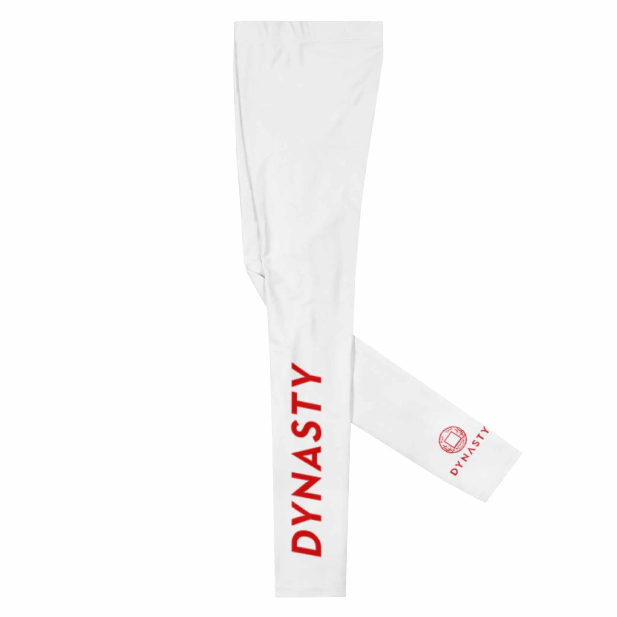Dynasty Emblem Grappling Spats (White)