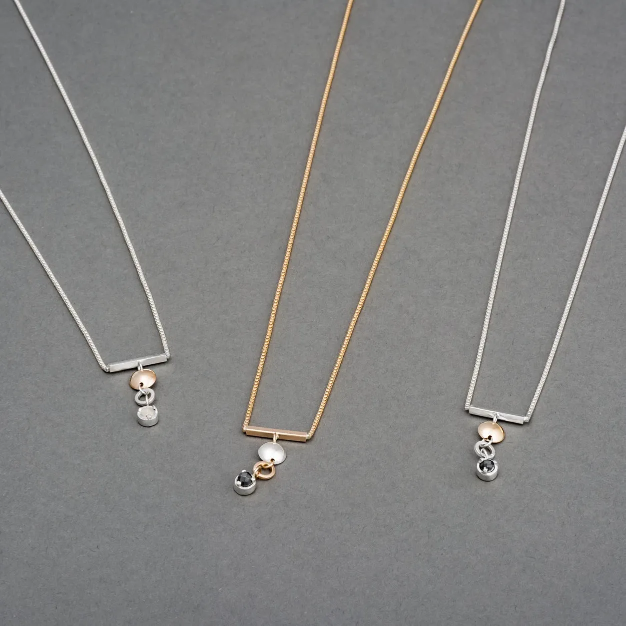 DYNASTY GEMSTONE DROP NECKLACE