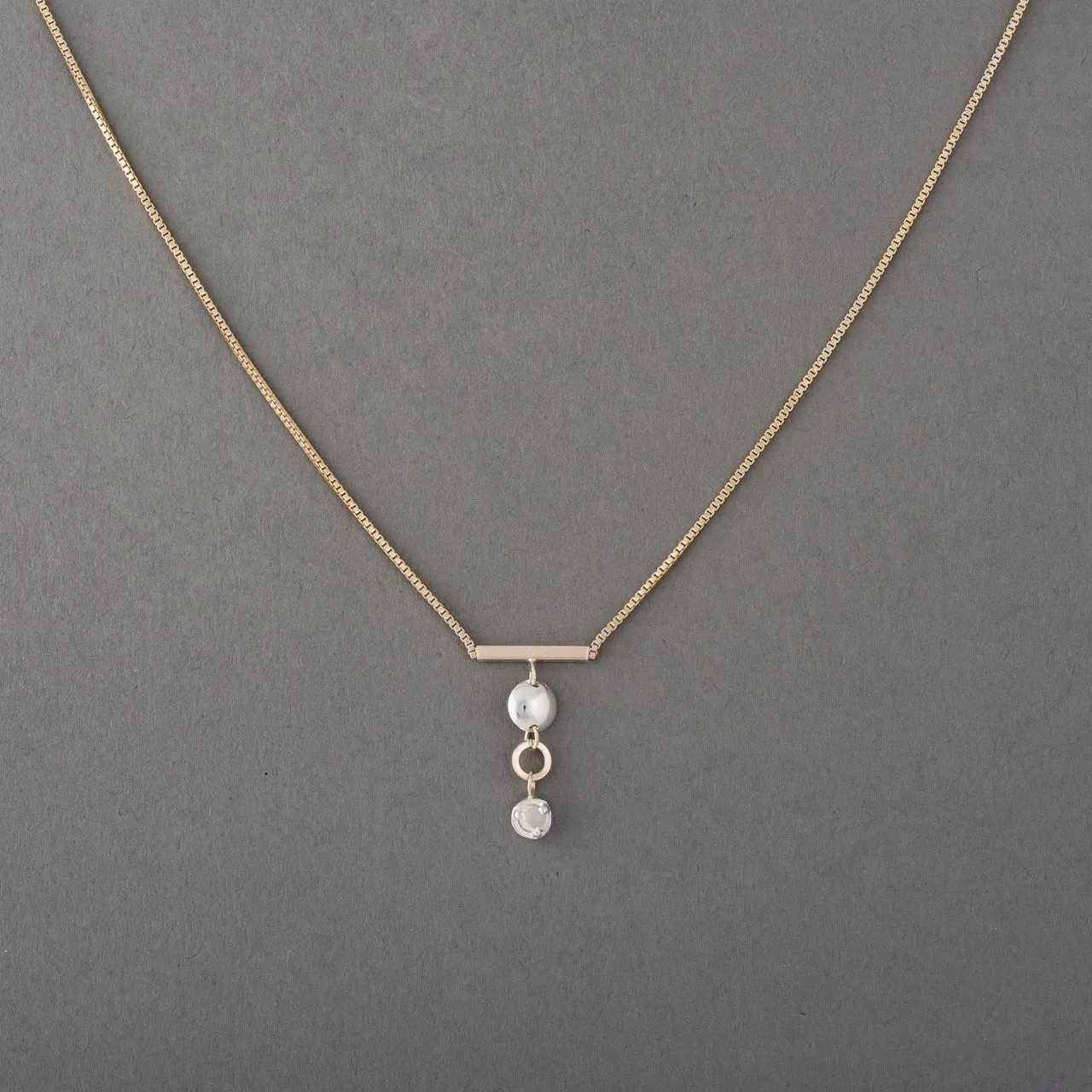 DYNASTY GEMSTONE DROP NECKLACE