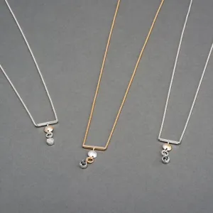 DYNASTY GEMSTONE DROP NECKLACE