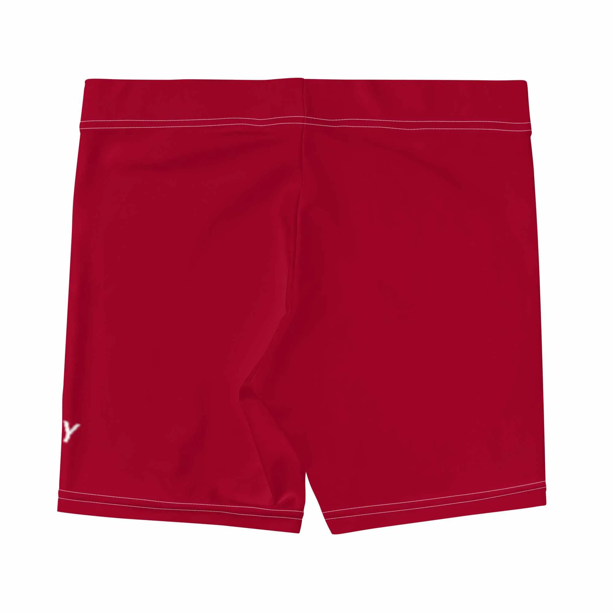 Dynasty Signature Women's Yoga Bike Shorts (Red)