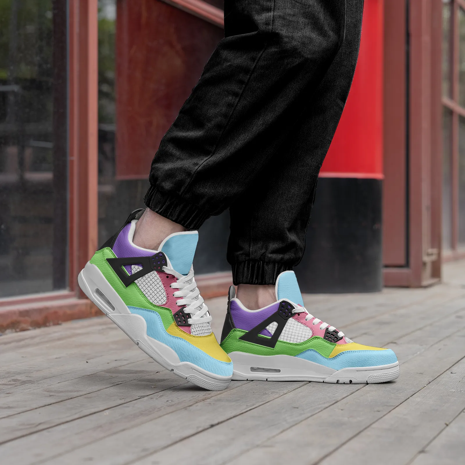 Easter Sneakers - Pastel Color Shoes