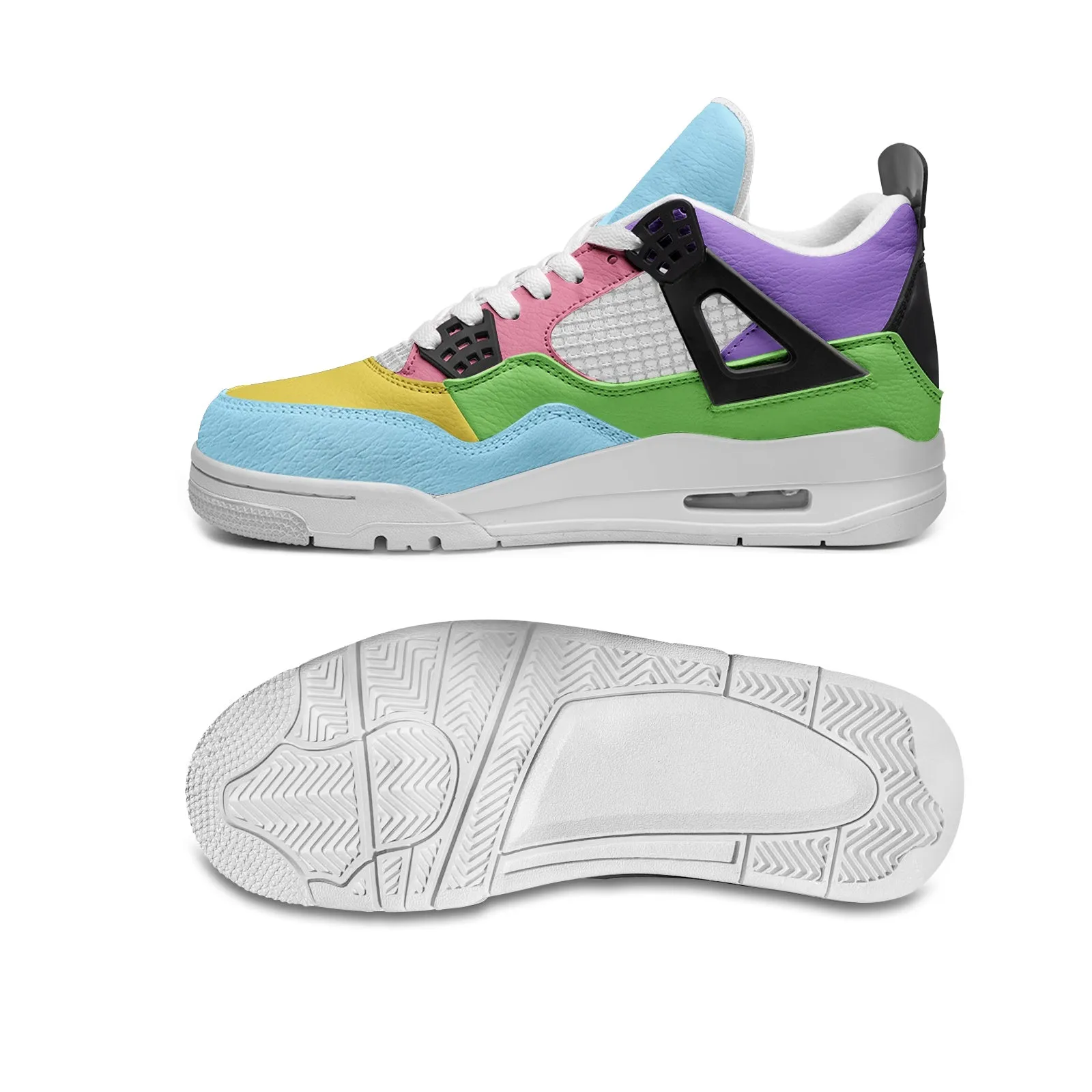 Easter Sneakers - Pastel Color Shoes