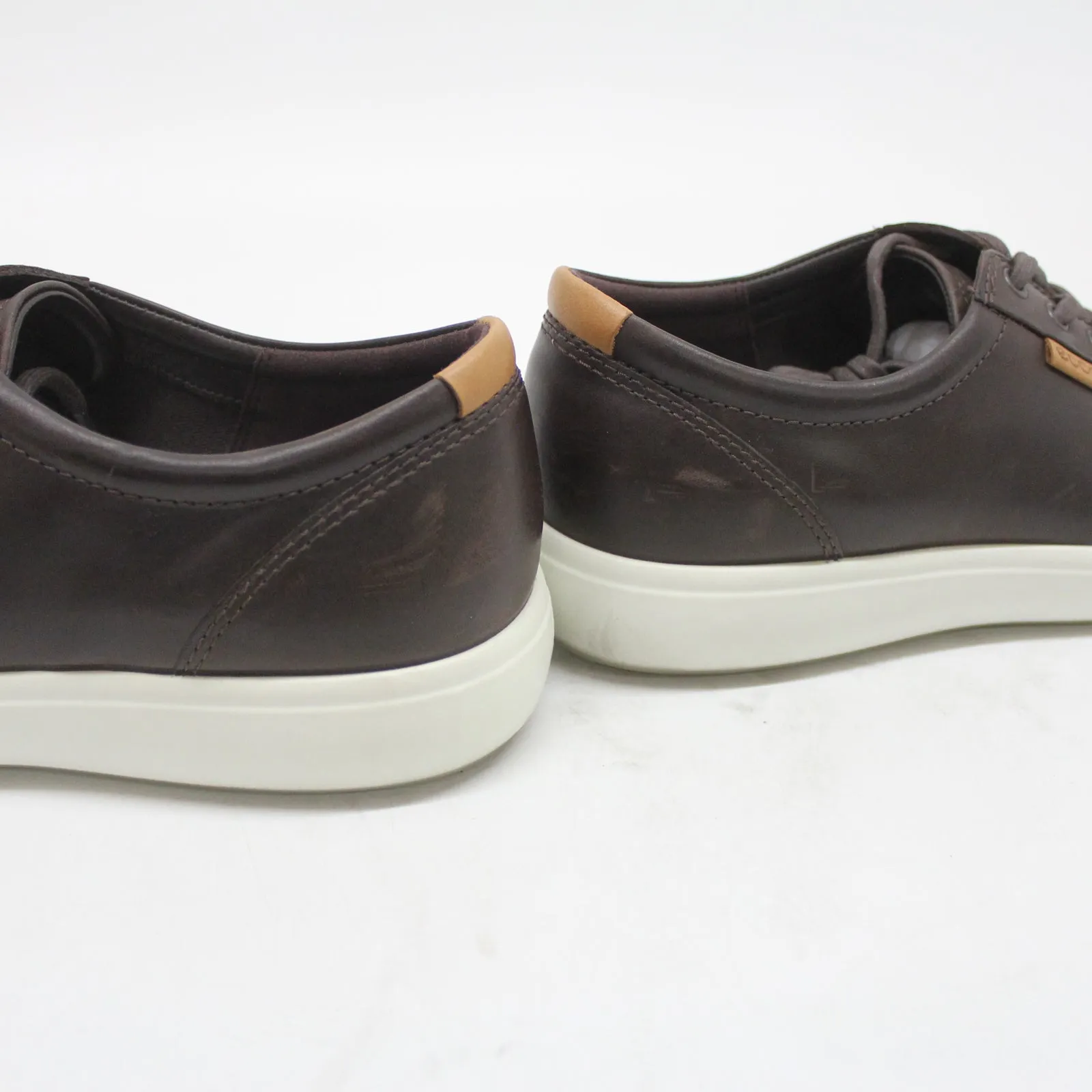 Ecco Soft 7 430004 Leather Men's Low Top Trainers - UK 10.5-11 - US 11-11.5 Men - EU 45