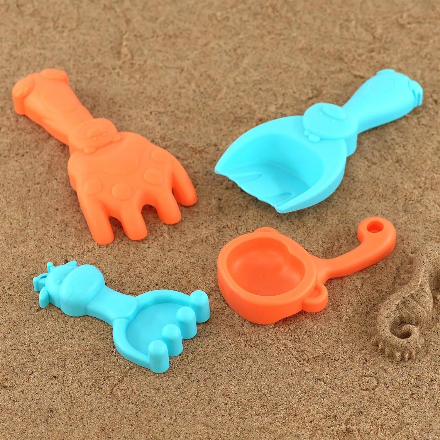 Eco-Plastic Bucket & Spade Set | 13 Pieces | Outdoor Kids Toys for Sand Pit | 3 years 