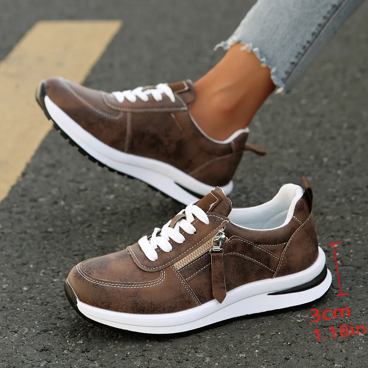 Elegante Modische Sneaker für Damen | Perfekt für den Alltag