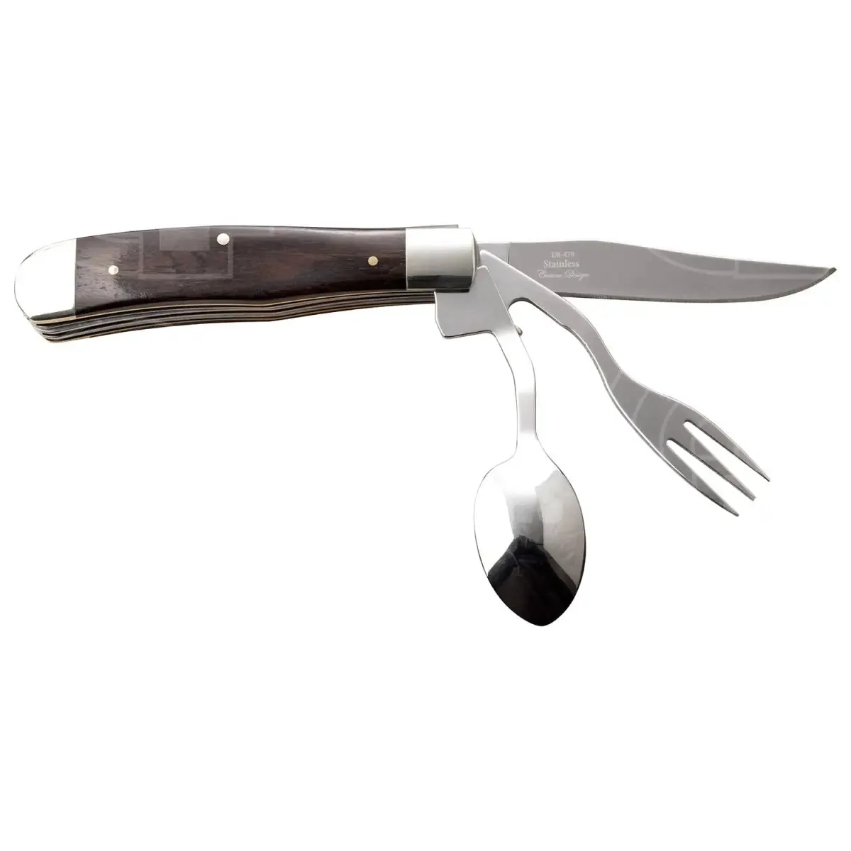 Elk Ridge Folding Pocket Knife Cutlery Set ER-439W