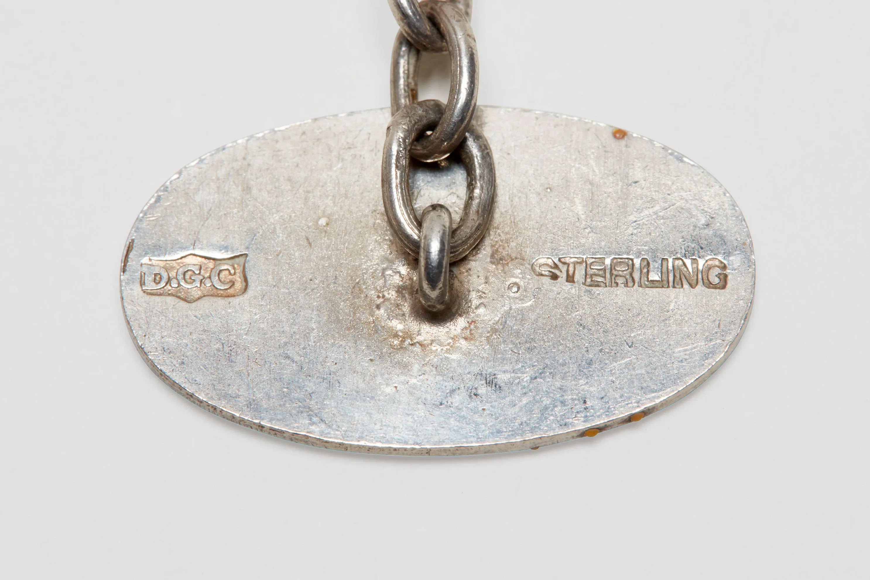 Enamel Football Cufflinks