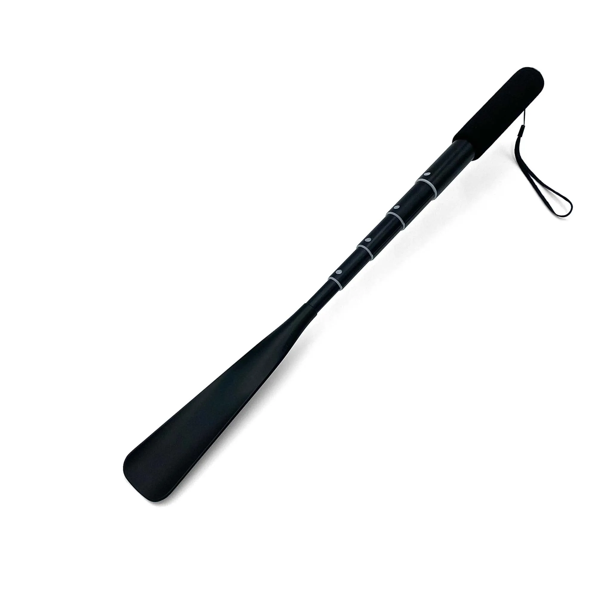 Extendable extra long travel shoe horn