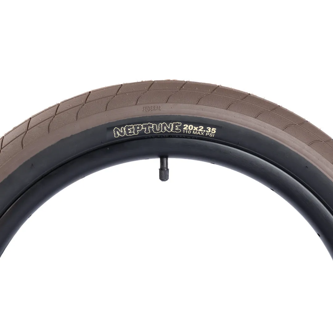 Federal Neptune Tyre 20" - Brown With Black Sidewall 2.35"