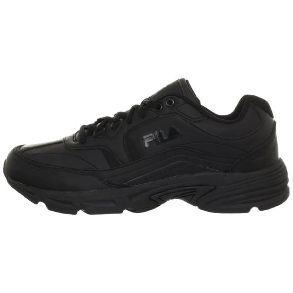 Fila Mens Workshift Leather Memory Foam Running, Cross Training Shoes