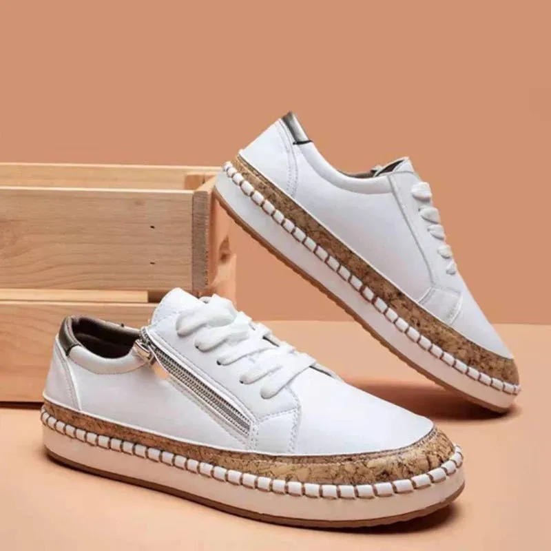 Fleur - Bloemige Sneakers voor Dames - Stijlvol en Comfortabel