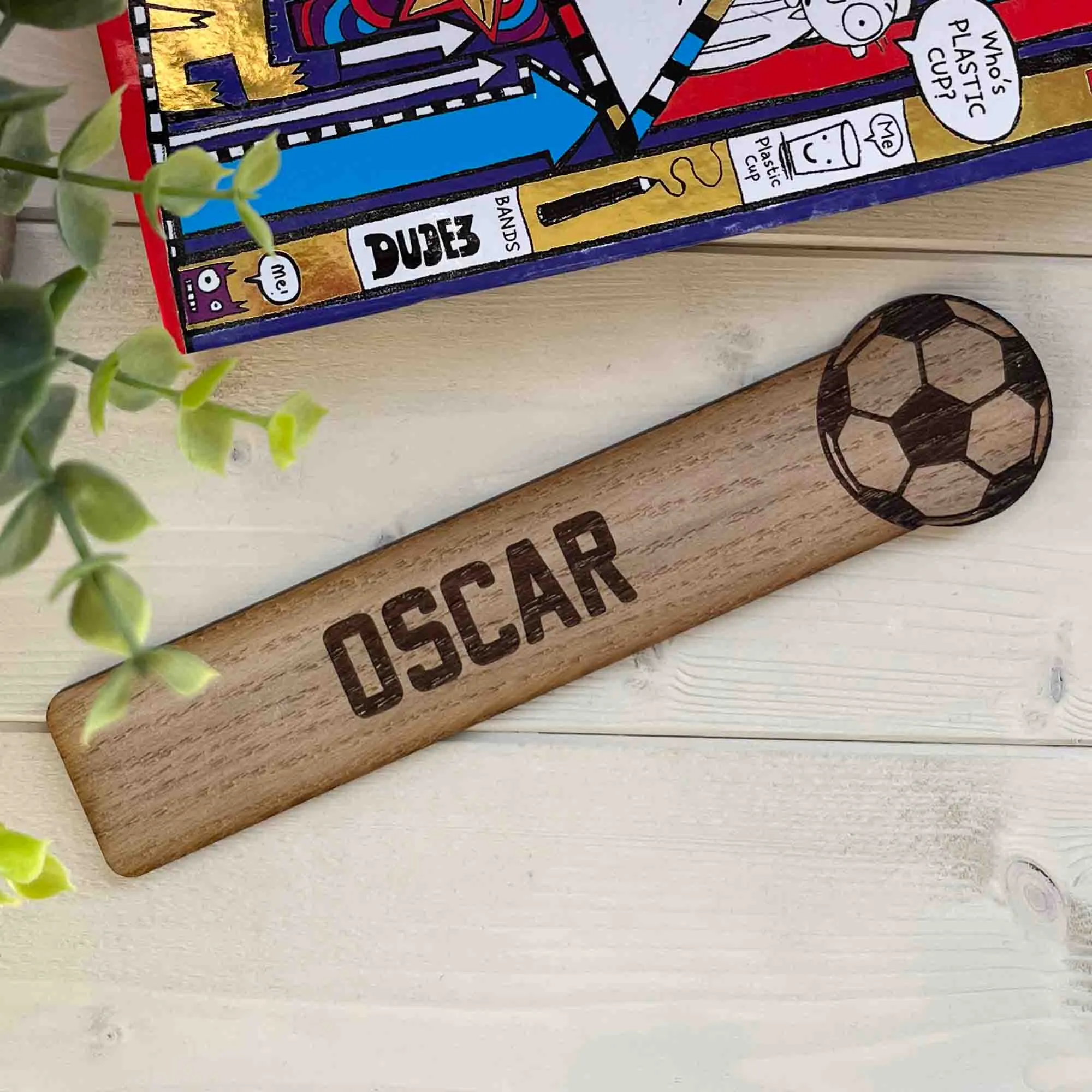 Football Bookmark- Personalised