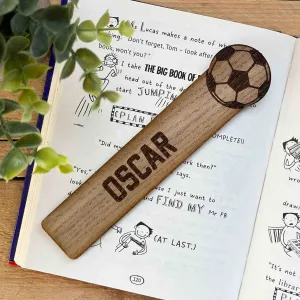 Football Bookmark- Personalised