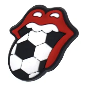 Football lips shoe charm BC