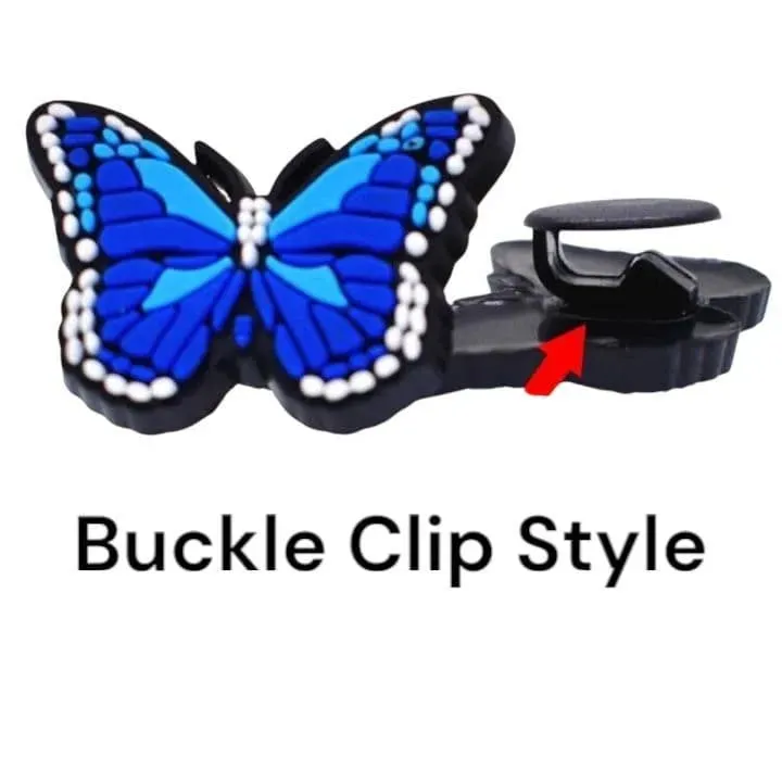 Football lips shoe charm BC
