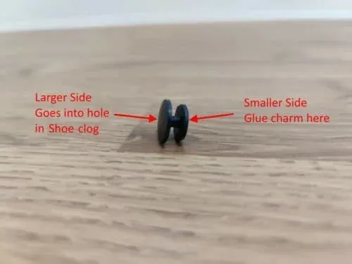 Football Pitch Shoe Charm